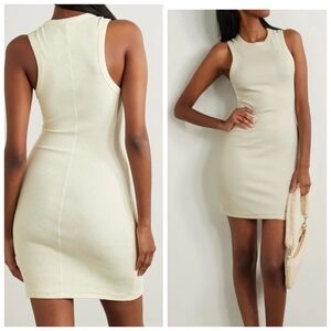 SKIMS Ribbed Cotton Mini Dress